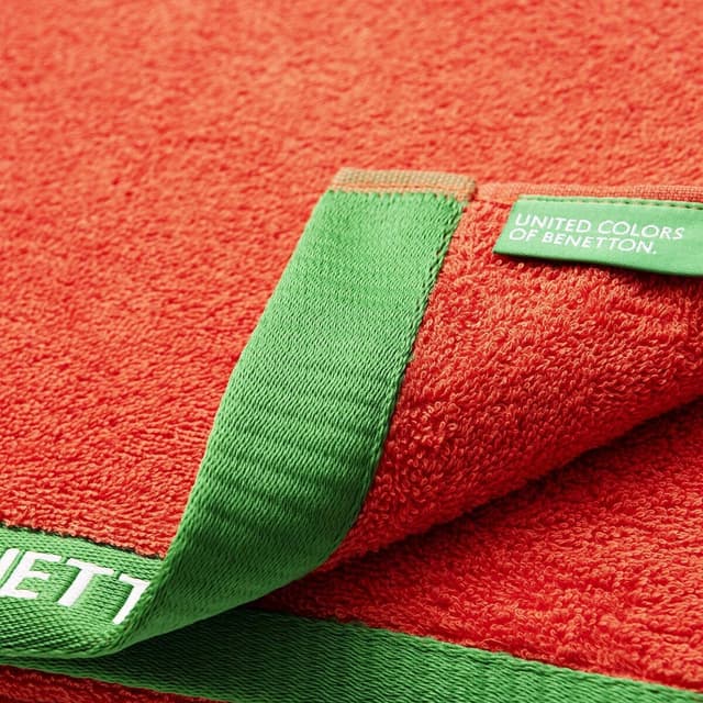 Thumbnail 3 de Benetton Toalla de Playa Velour Roja 90x160 cm 🌊