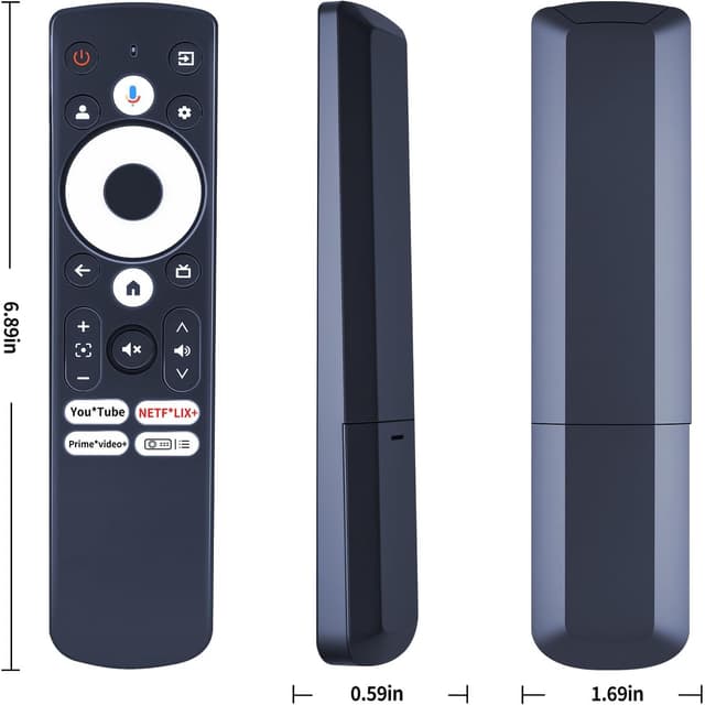 Detalle 2 de TCNOUMT Replacement Remote Control for Aurzen BOOM D005 & mini TV smart projectors