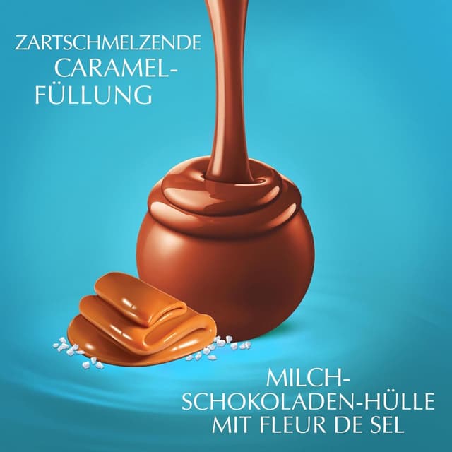Detalle de Lindt LINDOR Salz-Karamell 80 Kugeln 🍫