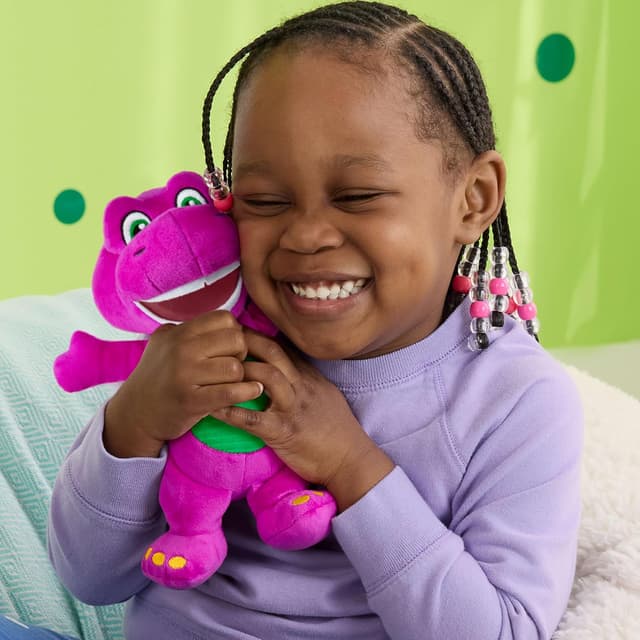 Detalle 2 de Barney Fisher-Price Barney dinosauro 16+ cm