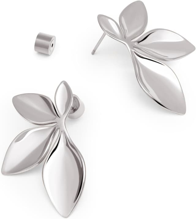 Thumbnail 2 de SINGULARU Camila orecchini in acciaio placcato oro 18 kt