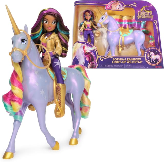 Detalle de Unicorn Academy Sophia Wildstar Set 28 cm