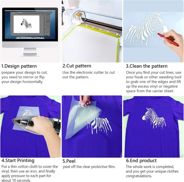 Thumbnail 5 de NANAPLUMS Plotterfolie Textil 30,5×4 m