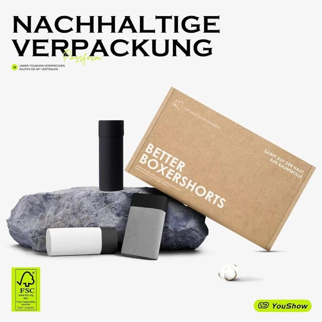 Thumbnail 4 de YouShow Mens Boxers Shorts 6 Pack