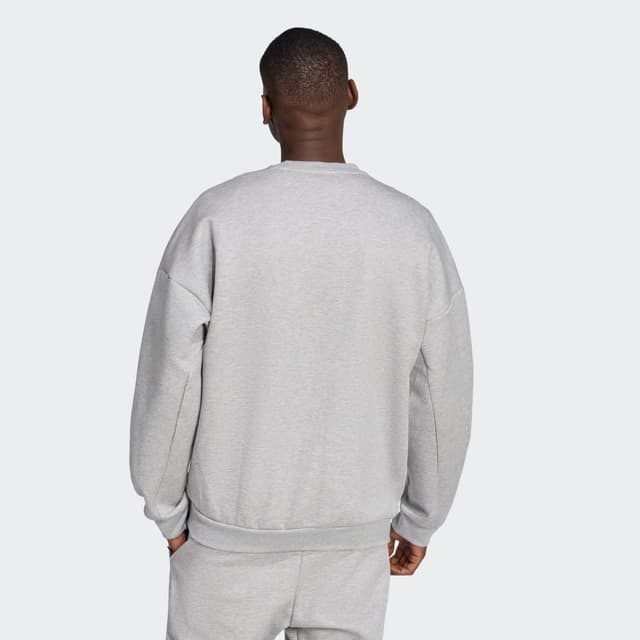 Detalle 2 de Sudadera Adidas Future Icons con logotipo de las 3 bandas en gris