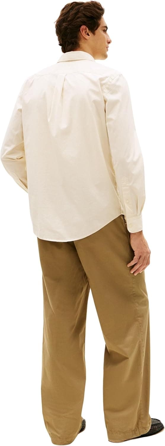 Detalle 2 de Tommy Hilfiger Herren Hemd „Flex Poplin Solid“ Regular Fit