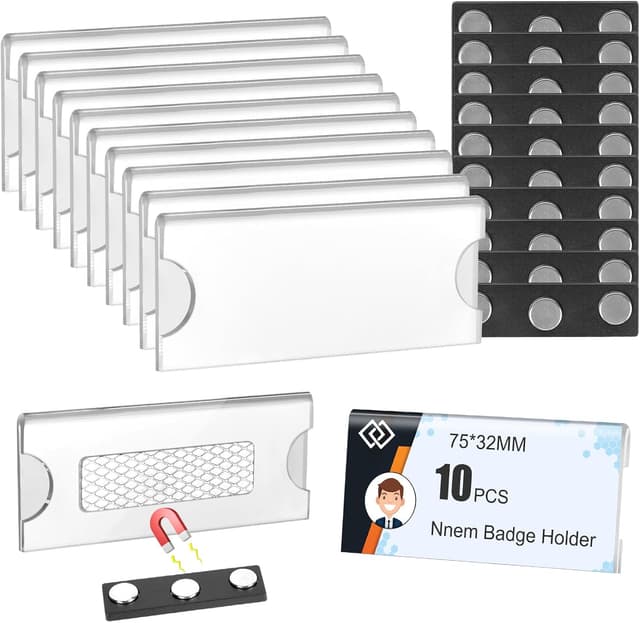 Detalle de OFFCUP Targhette Magnetiche 75x32 mm 📛