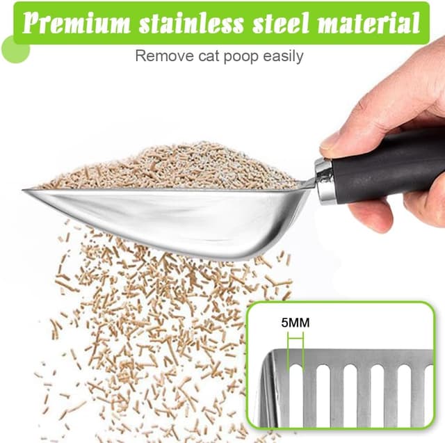 Thumbnail 2 de Apidgrowth Cuchara de Arena para Gatos 10"