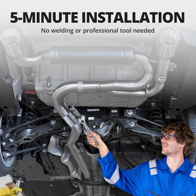 Detalle de Exhaust clamp 2.0 inch stainless EVIL ENERGY