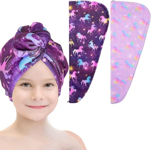 Imagen de Basumee Microfiber Hair Towel Wrap 23.9 x 9.4 en OfertitasTOP