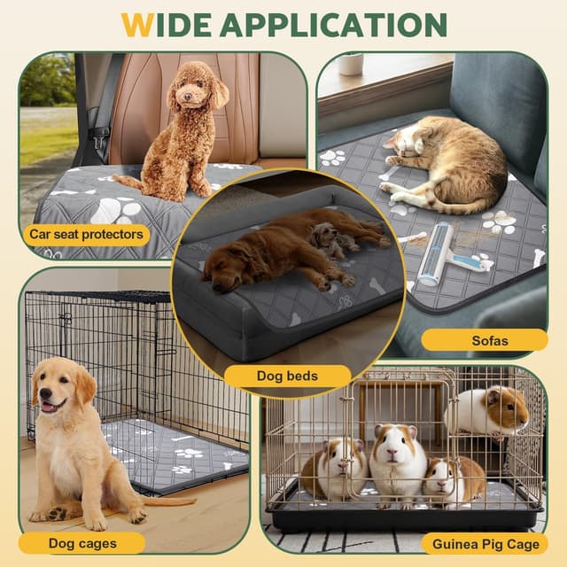 Thumbnail 6 de Gimars Reusable Dog Training Pads 120×90cm