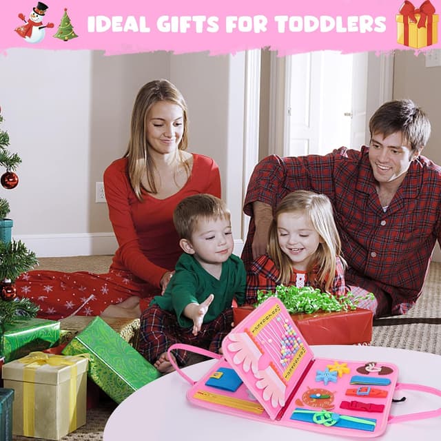 Thumbnail 6 de Busy Board for Toddlers Montessori Sensory Toys for Fine Motor Skills 🎪