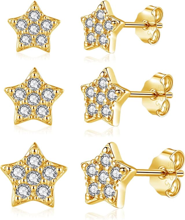 Detalle de Josfeva Ohrringe Silber 925 4/5/6mm