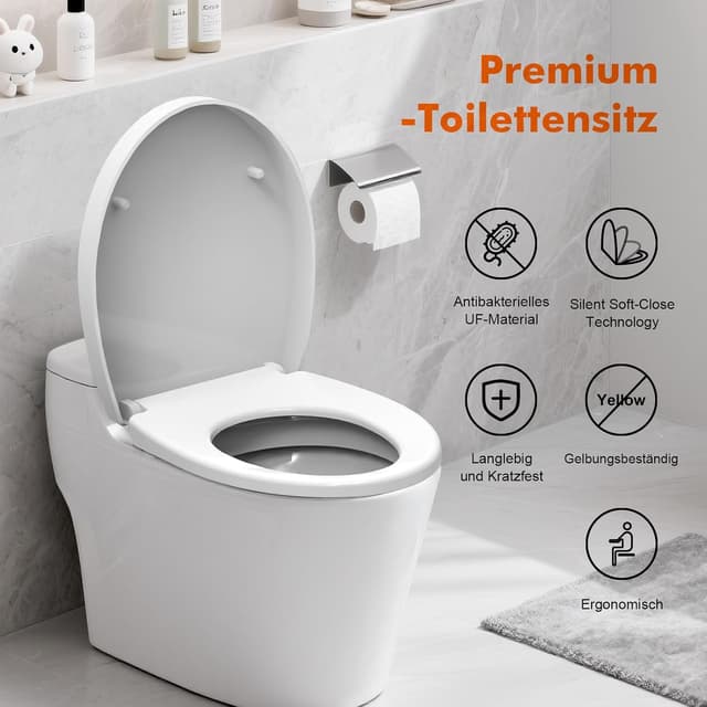 Thumbnail 5 de Ibergrif M41002 Toilettendeckel 150 kg đźš˝