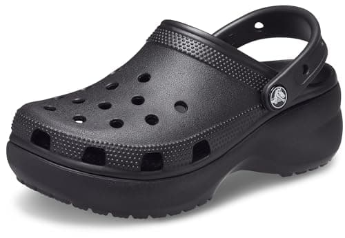 Detalle de Crocs Classic Platform Clog W 🖤 Zuecos Mujer Negro 36/37 EU