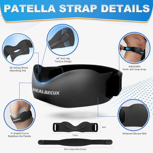 Detalle 2 de Healrecux genouillère tendon rotulien