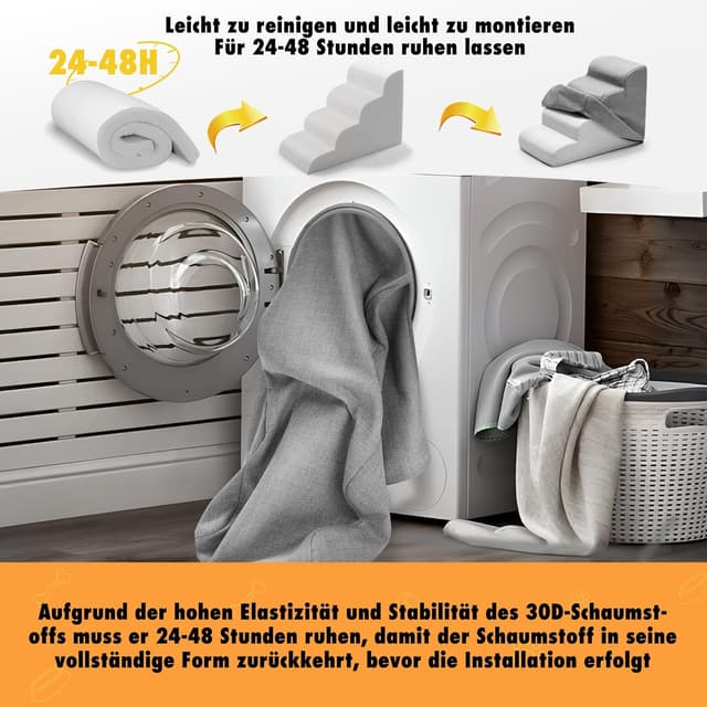 Thumbnail 4 de Gimars Extra Breite Stabile 30D Hundestufen