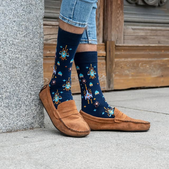 Detalle de PETIBU 4 Pares Calcetines hombre 40-46