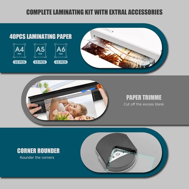 Thumbnail 5 de Plastificatrice 4 in 1 40 pouches 🖨