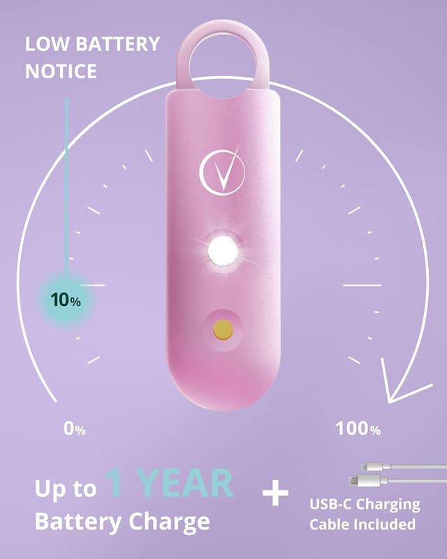 Thumbnail 4 de Vantamo Personal Alarm 130 dB keychain 🔑