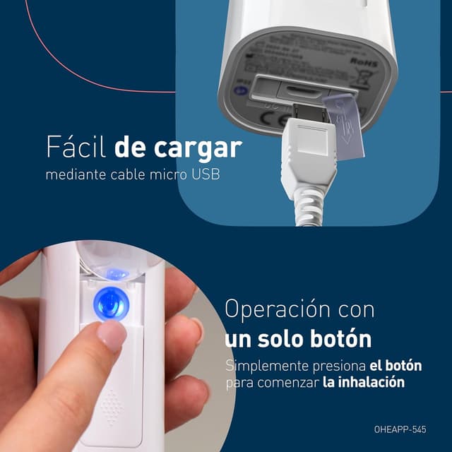 Thumbnail 6 de mini Air 360+ OMRON | Nebulizador portátil y silencioso 🌬