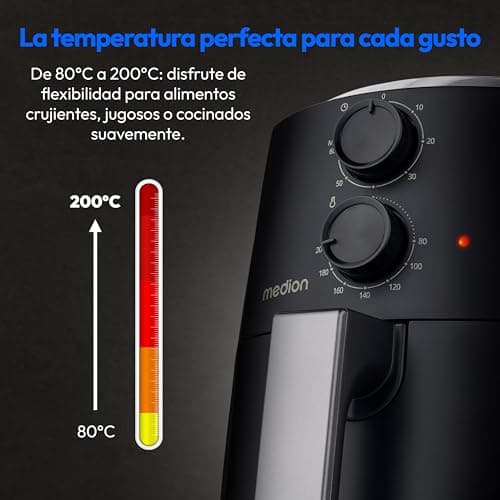 Thumbnail 3 de MEDION P30 L Freidora de aire 4,7 L