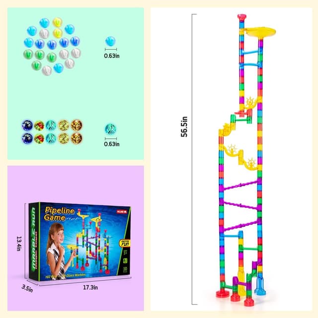 Thumbnail 5 de LOYO Marble Run 132-Piece Set