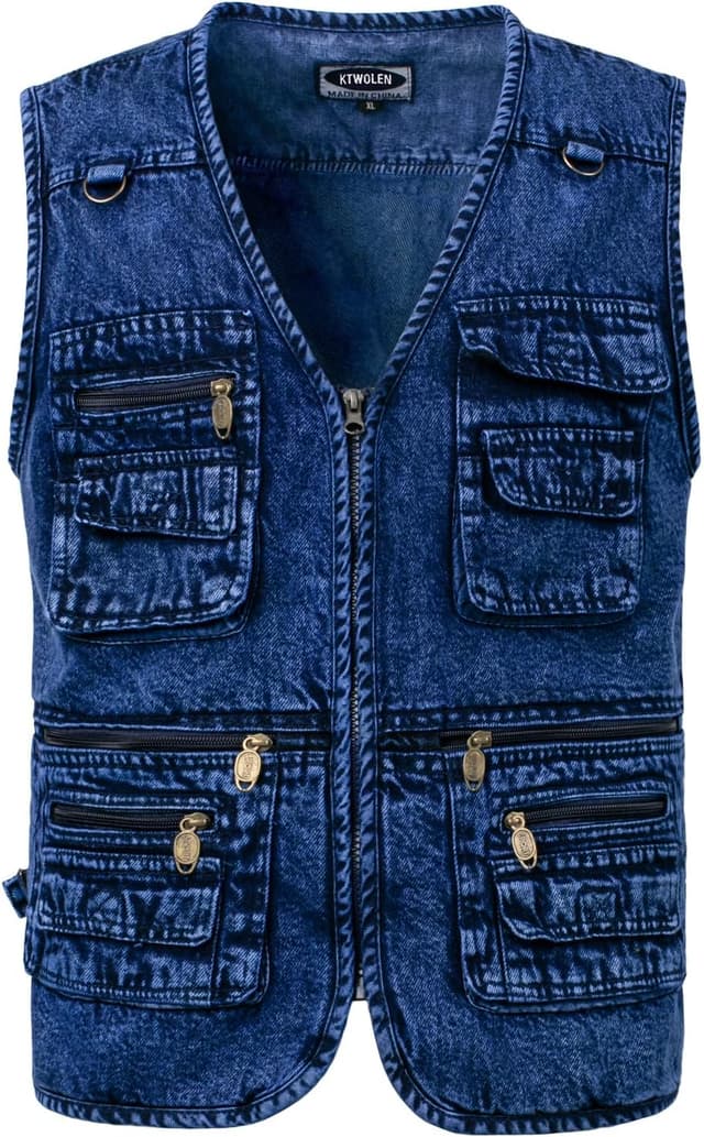 Thumbnail 6 de KTWOLEN Denim Outdoor Weste Herren