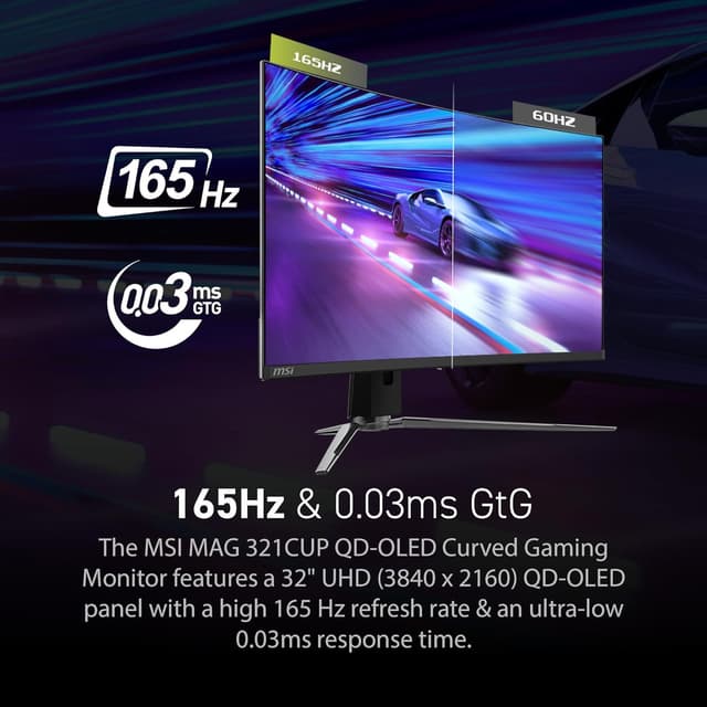 Thumbnail 4 de msi MAG 321CUP QD-OLED 32-inch 165Hz