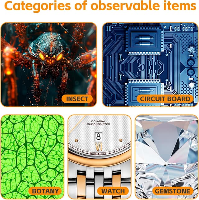 Thumbnail 6 de Misilmp Microscopi Digitali Portatili 4,3" 1080P