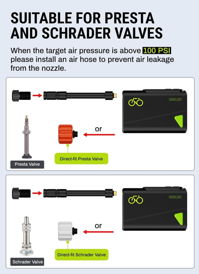Thumbnail 4 de VACHAN Mini Electric Bike Pump