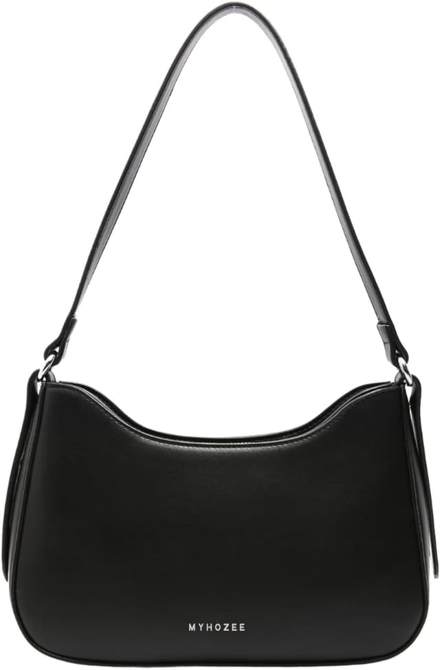 Detalle de Myhozee Damen Handtasche klein – Schulter-/Umhängetasche aus veganem PU, Clutch & Crossbody