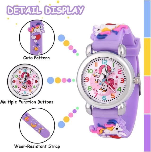 Detalle 1 de OFFCUP Montre Enfant silicone 3D 3–11 ans