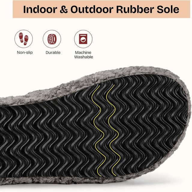 Thumbnail 5 de EverFoams Womens Fuzzy Open-toe Slippers 5-12