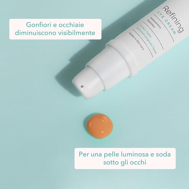 Detalle 2 de colibri skincare Refining Eye Cream 20 ml – Crema contorno occhi anti-occhiaie e contro il gonfiore