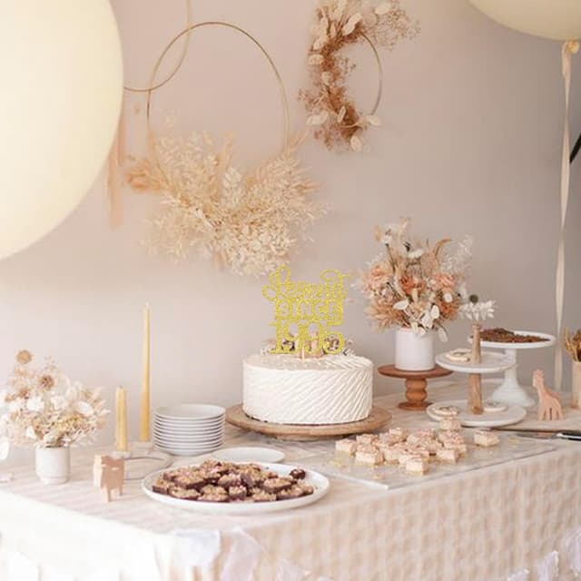 Thumbnail 5 de SYKYCTCY 31th Tortendeko mit Glitter Schrift