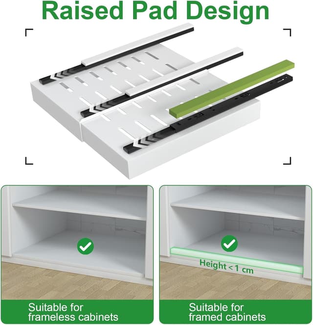 Thumbnail 4 de PAKETA 4-Pack Pull Out Cabinet Organizer 21"