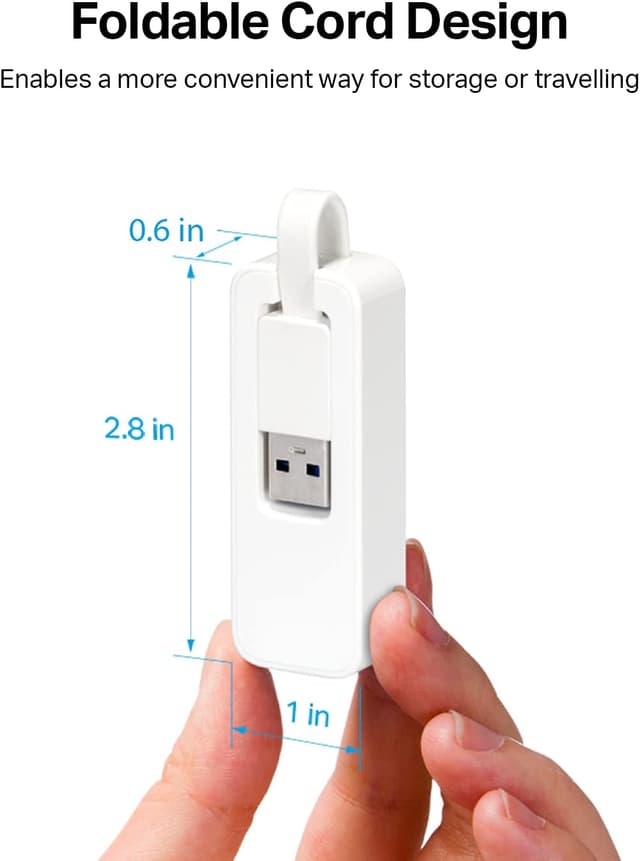 Detalle 2 de TP-Link UE300 USB 3.0 Ethernet Adapter