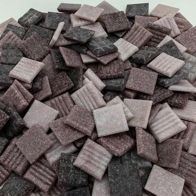 Detalle de 500g Quartz Mosaic Tiles (2CM) Multi-Colour Glitter Pieces for DIY Craft & Home Wall Decoration