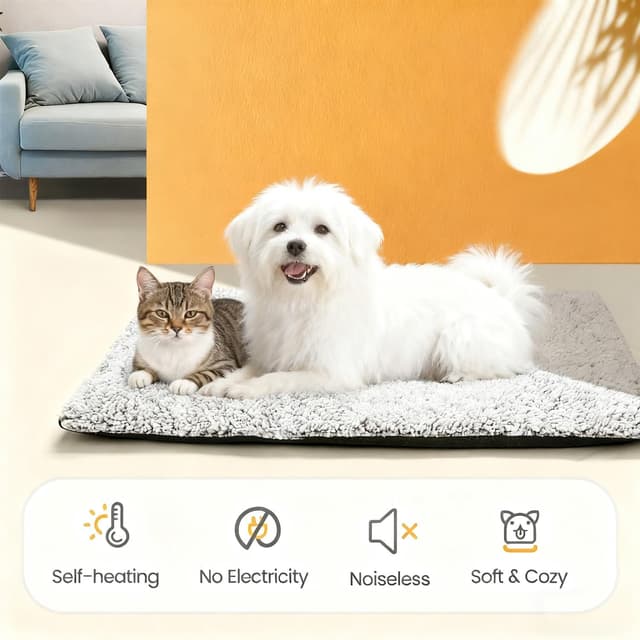 Detalle 2 de MORA PETS Self Heating Cat Bed 74x47cm