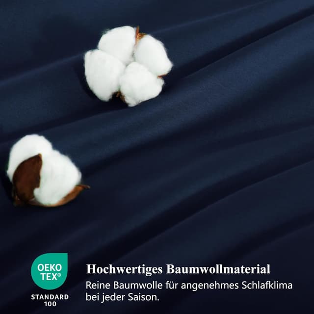 Detalle 2 de RUIKASI Bettwäsche 140x200 aus Baumwolle