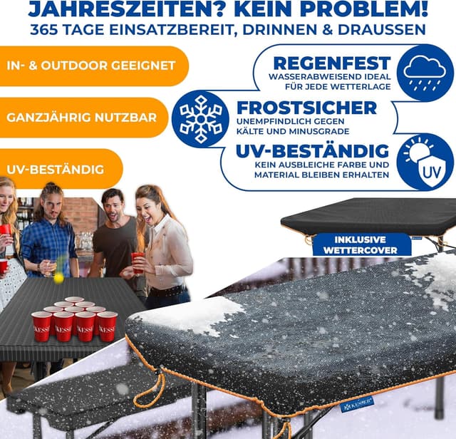 Thumbnail 5 de KESSER Bierzeltgarnitur 183x76x74 cm