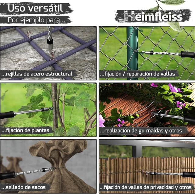 Thumbnail 4 de Heimfleiss atadora alambre 310 mm, set 1000 uds.