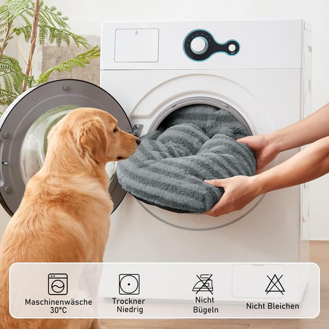 Thumbnail 6 de Pawk Hundebett große Hunde XL – waschbares, atmungsaktives Hundekissen 102×69×9 cm