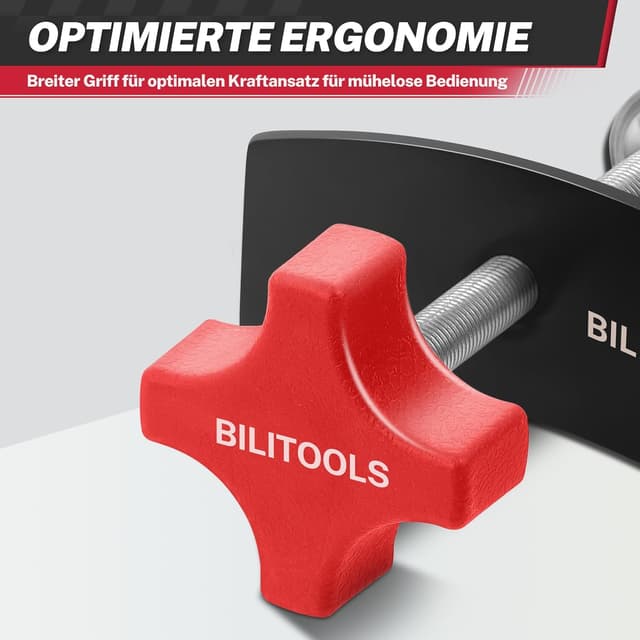 Detalle de BILITOOLS Bremskolbenrücksteller Auto (universell) – Bremssattel Spreizer für Vorderrad & Bremsenwechsel