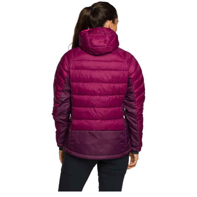 Detalle 2 de Trangoworld Rulhe v02: chaqueta técnica ligera de mujer con Primaloft y repelencia al agua