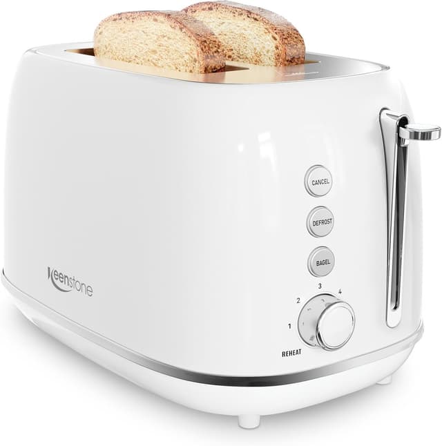 Detalle de Keenstone Toaster 2-Slice Wide Slot ๐