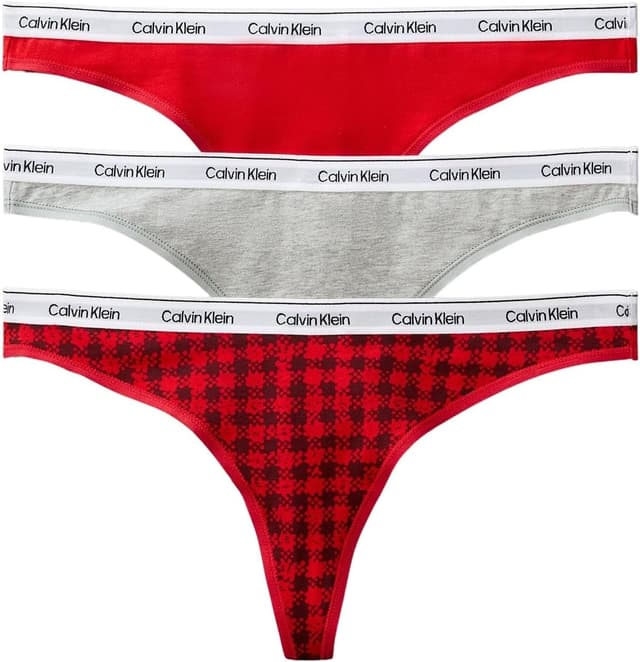 Detalle de Calvin Klein Women’s 3 Pack Thongs