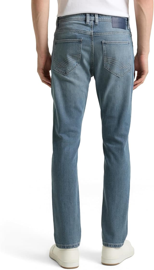 Detalle 2 de TOM TAILOR Herren TTJOSH Regular Slim Jeans mit Stretch (Five-Pocket)