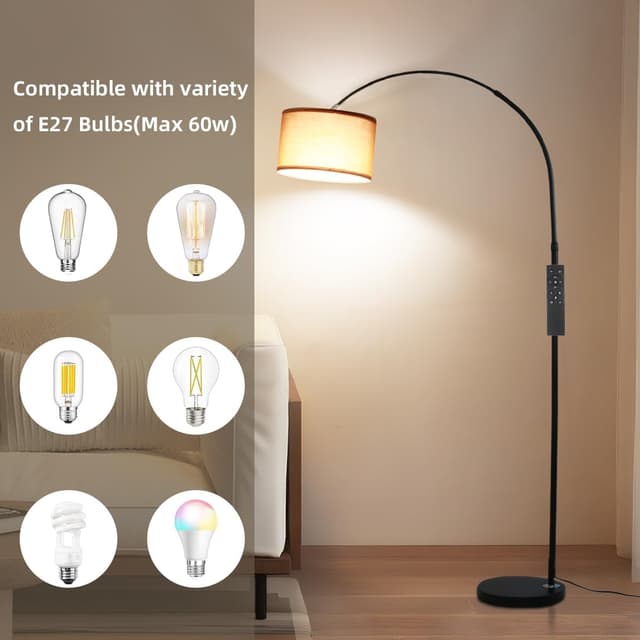 Thumbnail 4 de ANTENLICHT AURA Lampada ad Arco dimmerabile 108 cm